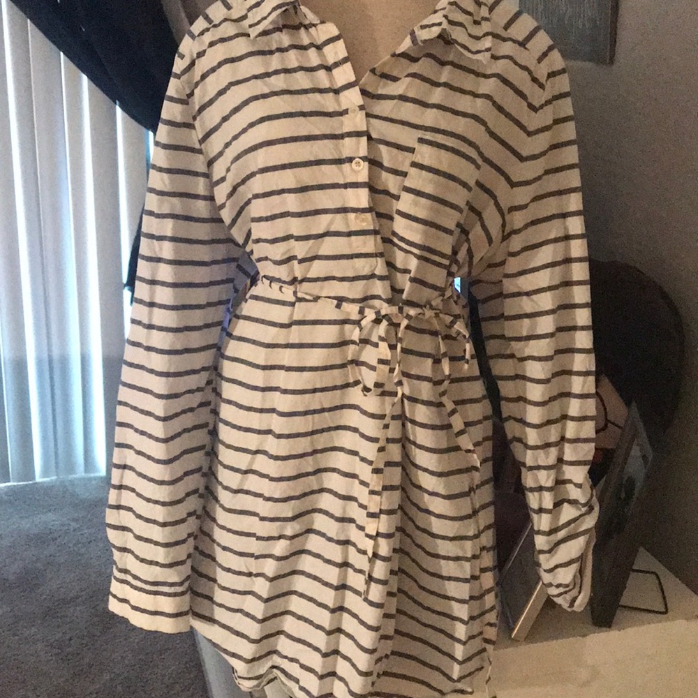 Striped T-shirt tunic